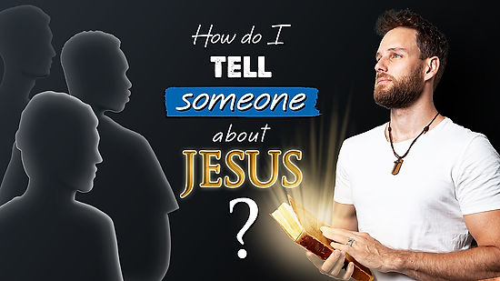 HOW to TELL SOMEBODY about GOD || Share Your Faith about Jesus